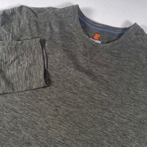 Rugged Elements Long Sleeve Durable Utility Top Heathered Gray LT‎